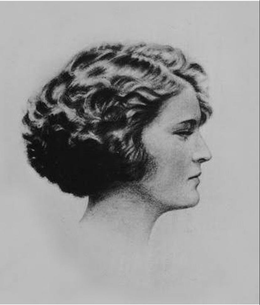 Máscara teatral de Zelda Fitzgerald, encomendada pela atriz e diretora Larissa da Matta.